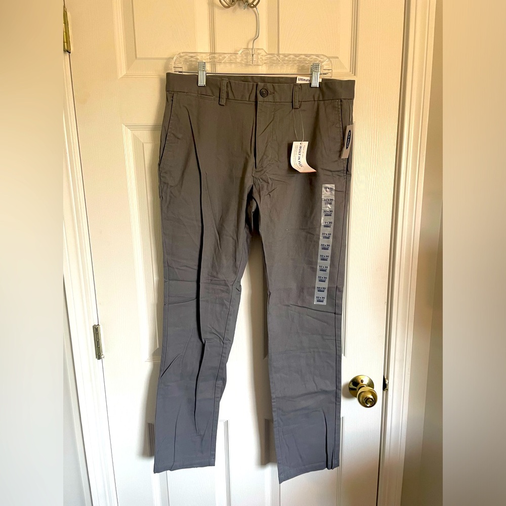 NWT Gray ultimate slim built-in flex pants